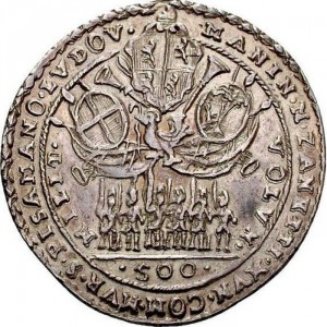 Аверс монеты Венеция, 1 озелла, 1796