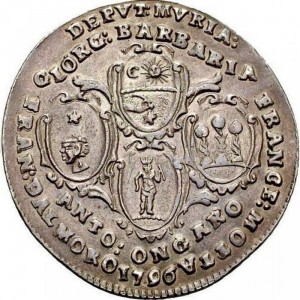 Реверс монеты Венеция, 1 озелла, 1796