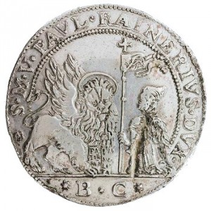 Аверс монеты Венеция, 1 дукатон, 1779
