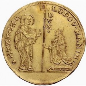 Аверс монеты Венеция, 10 цехинов, 1789