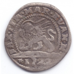 Аверс монеты Венеция, 5 сольдо, 1722