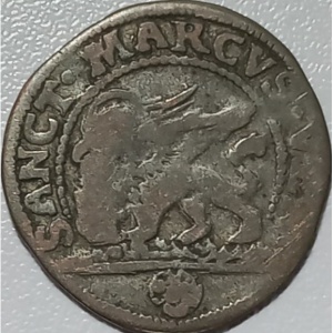 Реверс монеты Венеция, 10 сольдо, 1734-1737