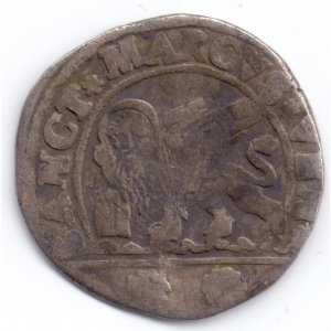 Реверс монеты Венеция, 15 сольдо, 1741-1751