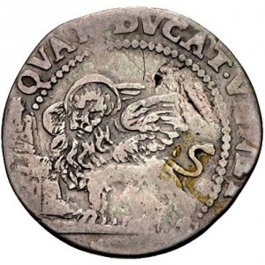 Реверс монеты Венеция, ¼ дуката, 1700-1701