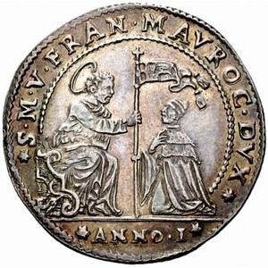 Аверс монеты Венеция, 1 озелла, 1688, Завоевание Мореи