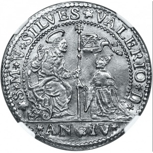 Аверс монеты Венеция, 1 озелла, 1697