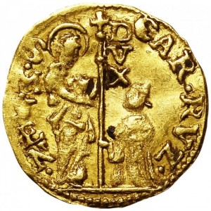 Аверс монеты Венеция, ¼ цехина, 1732