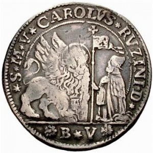 Аверс монеты Венеция, 1 дукатон, 1732