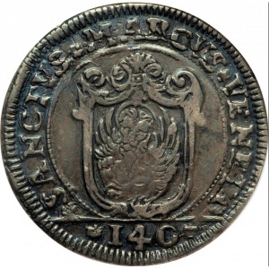 Аверс монеты Венеция, 1 скудо, 1741