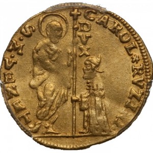 Аверс монеты Венеция, 1 цехин, 1732