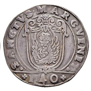 Реверс монеты Венеция, 1 скудо, 1623-1624