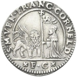 Аверс монеты Венеция, ¼ дуката, 1656