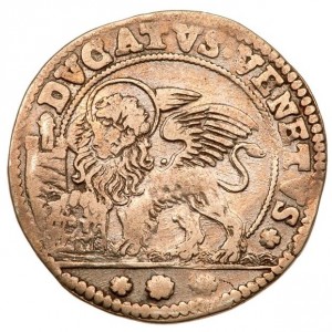 Реверс монеты Венеция, 1 дукат, 1676-1682