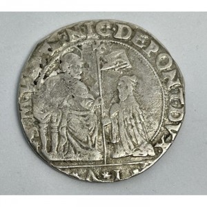 Аверс монеты Венеция, 80 сольдо, 1578, Инициалы минцмейстера внизу аверса