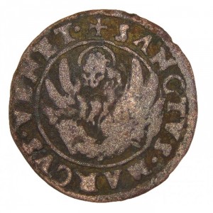Реверс монеты Венеция, 1 сесино, 1554