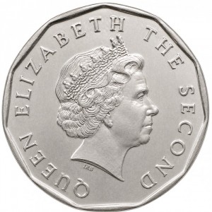 Аверс монеты Восточные Карибы, 1 доллар, 2002-2007