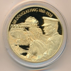 Реверс монеты Восточные Карибы, 2 доллара, 2003, Британские полководцы - Дуглас Хейг