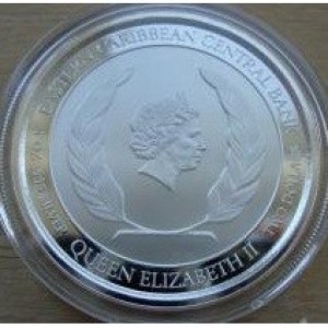 Аверс монеты Восточные Карибы, 2 доллара, 2018, Восточные Карибы - Сент-Винсент и Гренадины