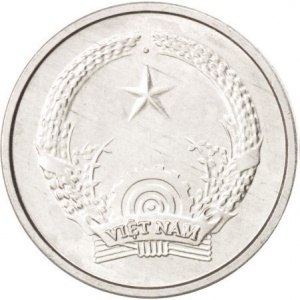 Аверс монеты Вьетнам, 1 хао, 1976