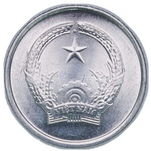Аверс монеты Вьетнам, 2 хао, 1976