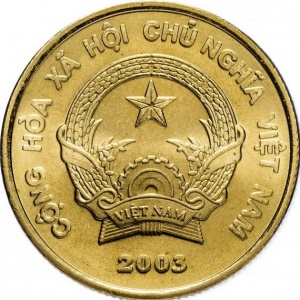 Аверс монеты Вьетнам, 1000 донгов, 2003