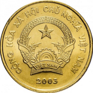 Аверс монеты Вьетнам, 2000 донгов, 2003