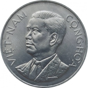 Аверс монеты Вьетнам, 50 су, 1963