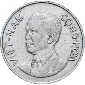 Аверс монеты Вьетнам, 1 донг, 1960