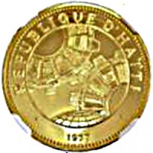 Аверс монеты Гаити, 500 гурдов, 1977, Экономические связи