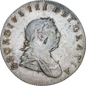 Аверс монеты Гайана, 2 гульдена, 1809