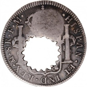 Аверс монеты Гайана, 3 гульдена, 1791-1803