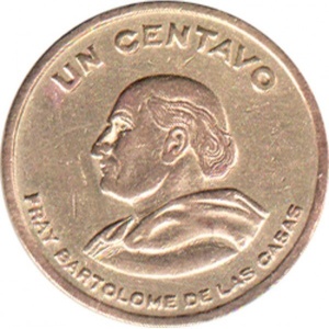 Реверс монеты Гватемала, 1 сентаво, 1949-1954