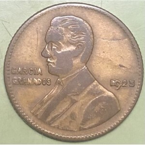 Аверс монеты Гватемала, 1 песо, 1923