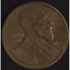 Аверс монеты Гватемала, 5 песо, 1923