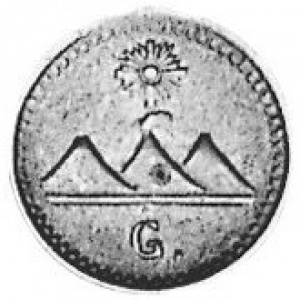 Аверс монеты Гватемала, ¼ реала, 1889