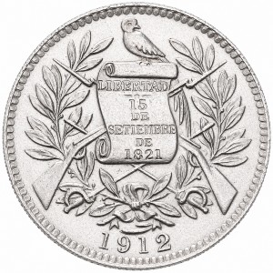 Аверс монеты Гватемала, 1 реал, 1900-1912