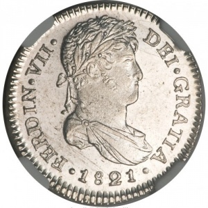 Аверс монеты Гватемала, 1 реал, 1808-1821