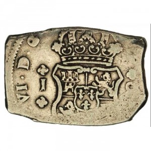 Аверс монеты Гватемала, 8 реалов, 1747-1753