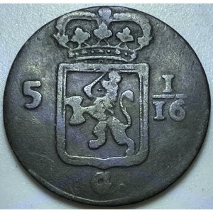 Аверс монеты Голландская Ост-Индия, 1 дуит, 1814-1816