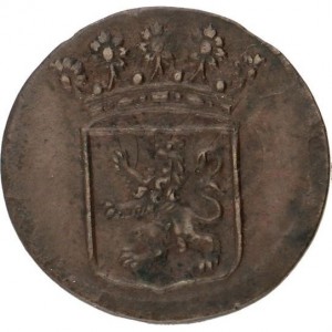 Аверс монеты Голландская Ост-Индия, ½ дуита, 1749-1770