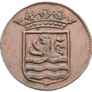 Аверс монеты Голландская Ост-Индия, ½ дуита, 1770-1789