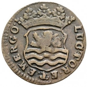 Аверс монеты Голландская Ост-Индия, 1 дуит, 1726-1729