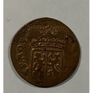 Аверс монеты Голландская Ост-Индия, 1 дуит, 1731-1732