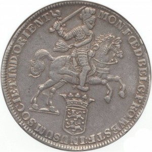 Аверс монеты Голландская Ост-Индия, 1 дукатон, 1742-1751