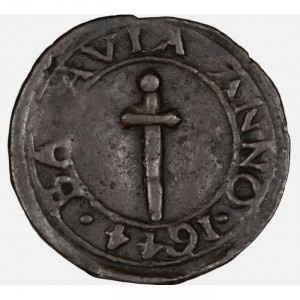 Аверс монеты Голландская Ост-Индия, ½ стювера, 1644