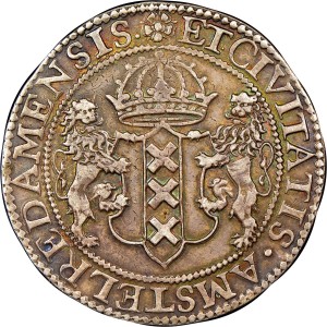 Реверс монеты Голландская Ост-Индия, 8 реалов, 1601
