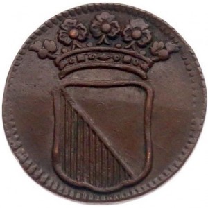 Аверс монеты Голландская республика, 1 дуит, 1710-1724