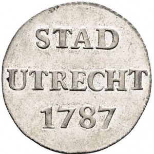 Реверс монеты Голландская республика, 1 дуит, 1739-1794