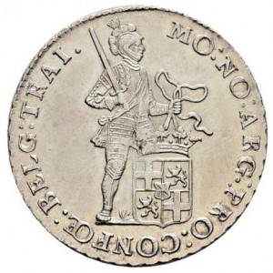 Аверс монеты Голландская республика, ½ серебряного дуката, 1761-1783
