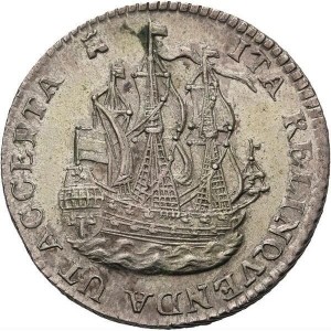 Реверс монеты Голландская республика, 6 стюверов, 1750-1793